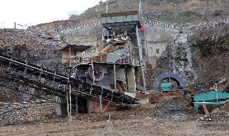 تدفق عملية محجر الحجر الأسود في الهند
